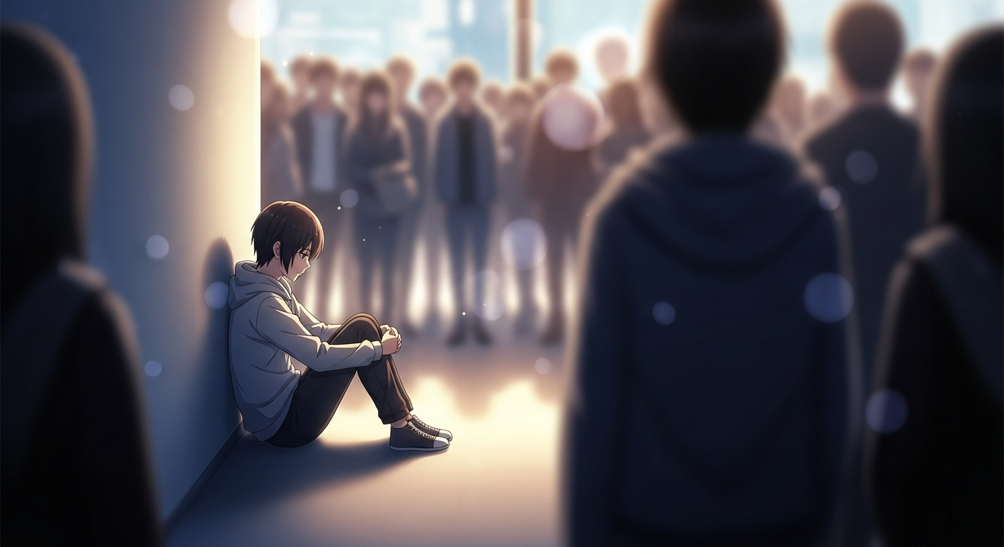 本音と建前 イラスト1